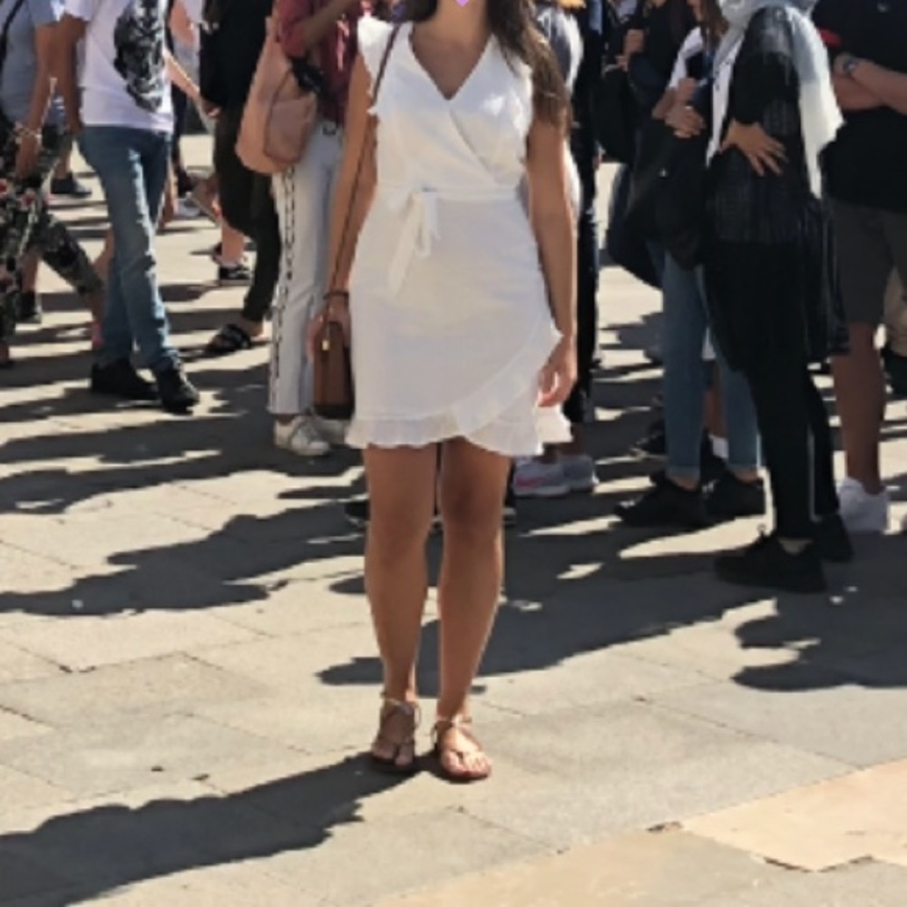 Bar III white dress